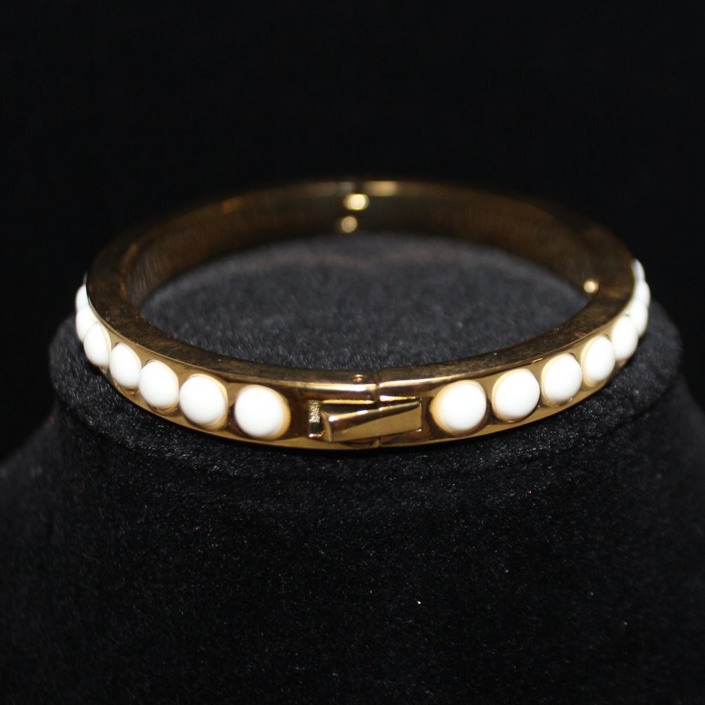 J. Crew MINI GUMDROP STONE HINGE BRACELET - Picture 3 of 8
